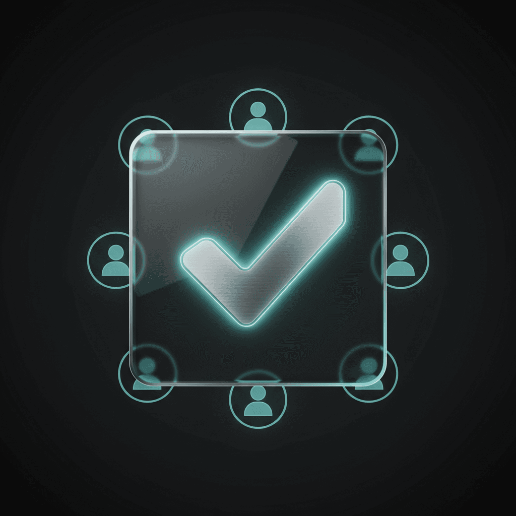 Verified member security badge